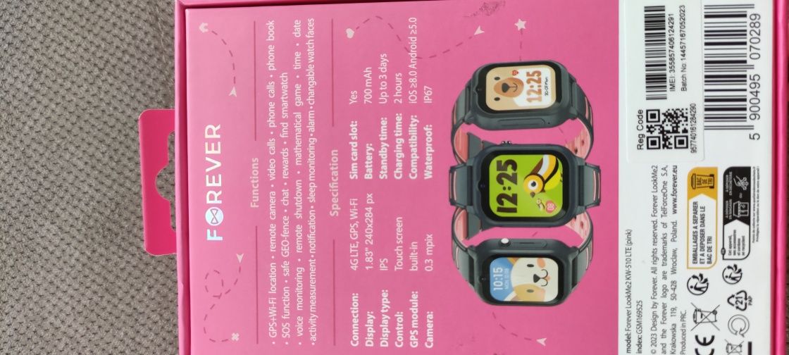 Zegarek Smartwatch Look me2 Forever
