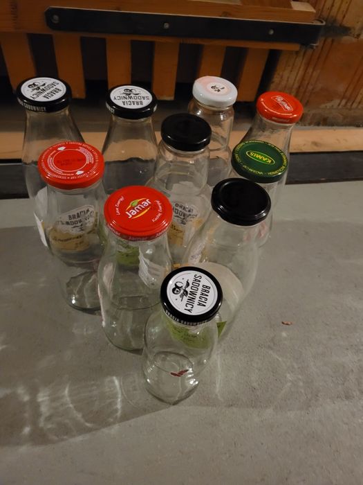 10 sloikow na soki 0,5-0,75 l