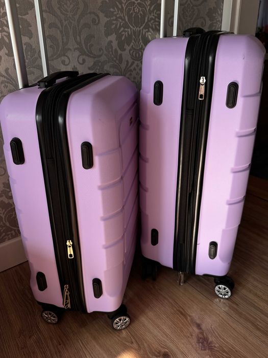 Zestaw walizka 28”-93 L+ 24”-63 L 20% powiększane PC+ABS TSA wada