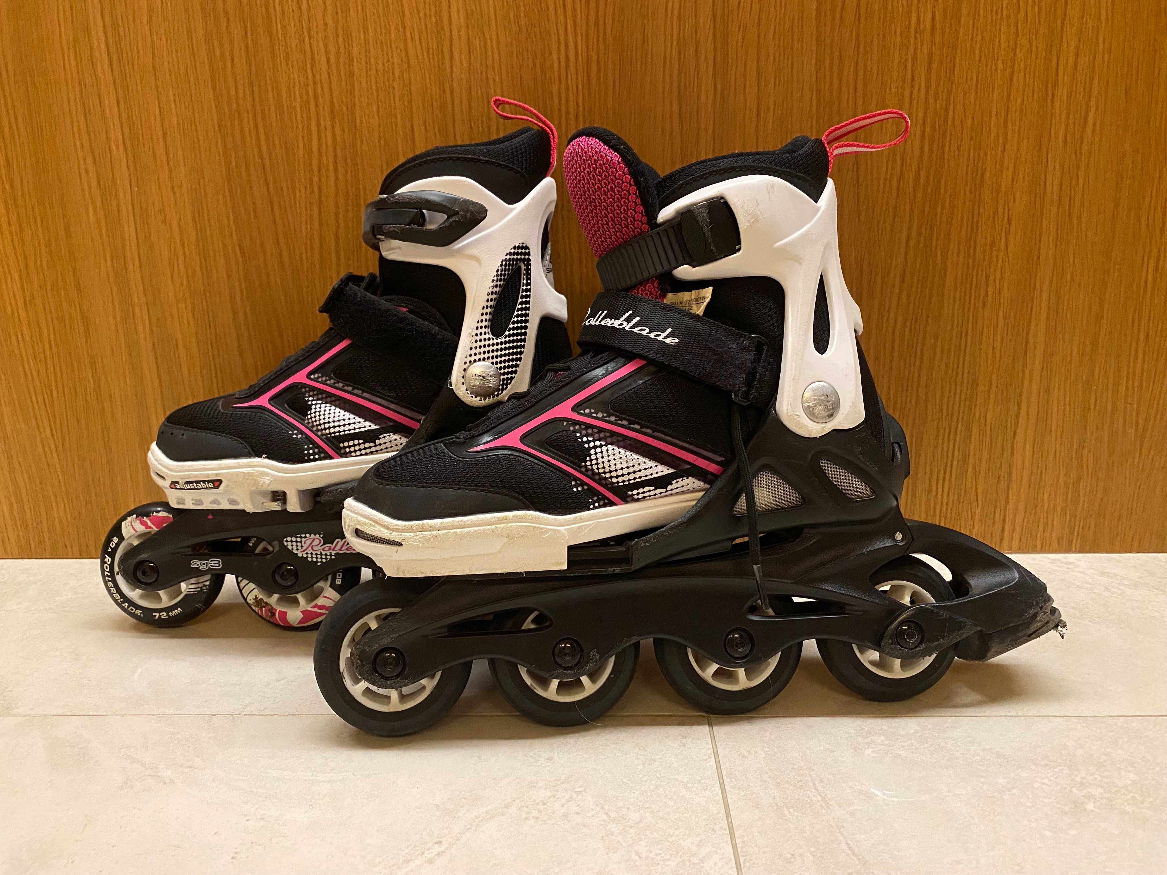 Rolki Rollerblade Spitfire G 33-36,5 + komplet ochraniaczy gratis