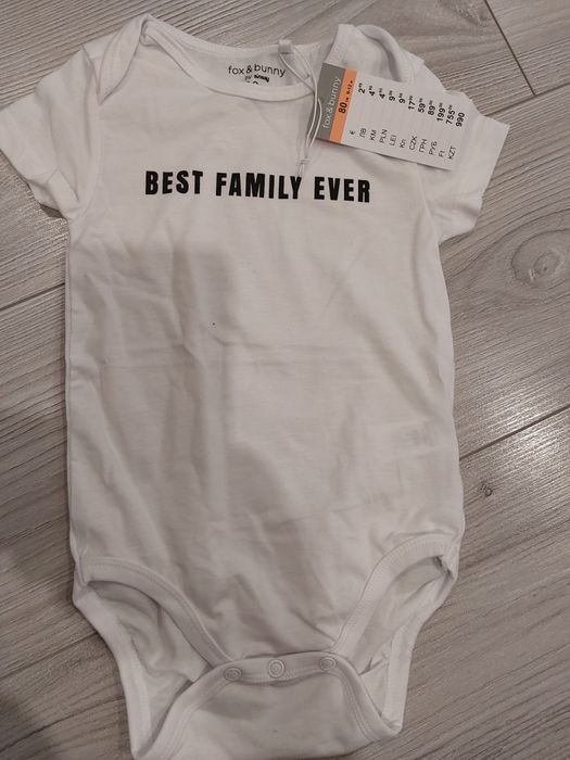 Sprzedam nowe body dziewczęce 1 sztuka, rozmiar 80.