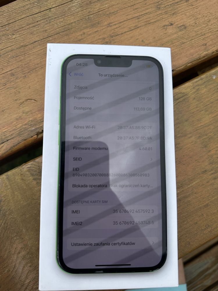 IPhone 13 Midnight 128GB