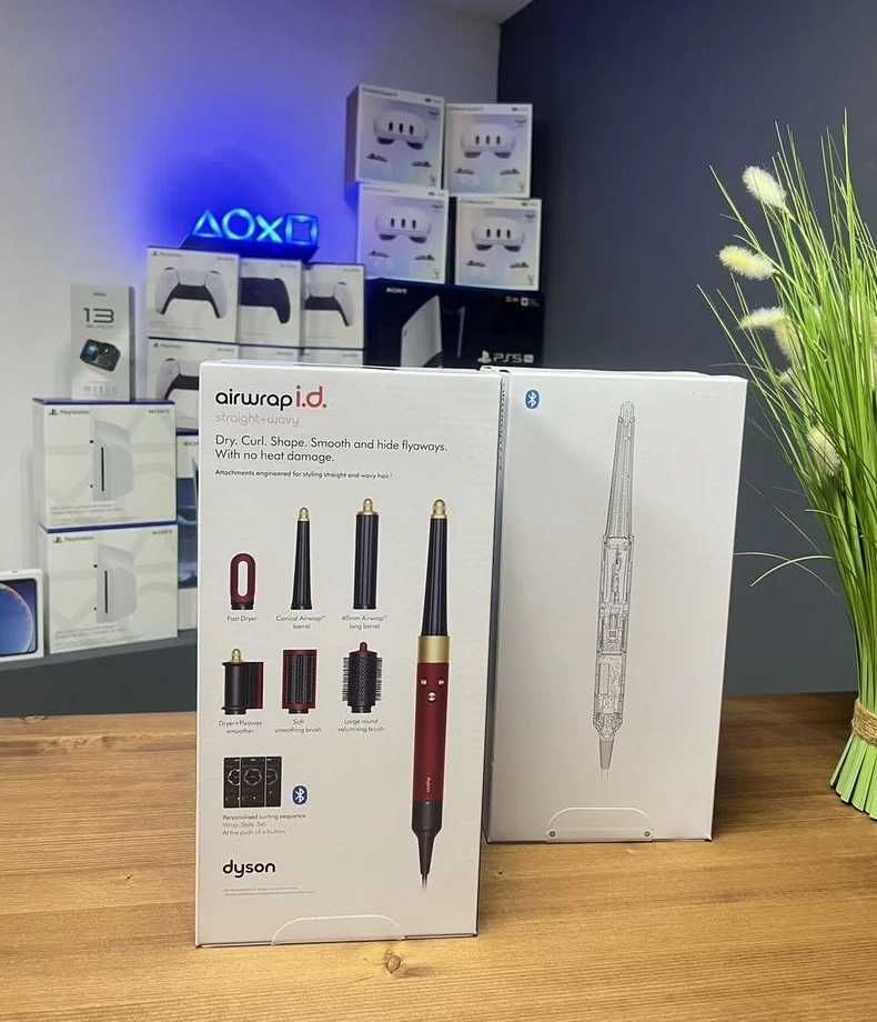 Дайсон стайлер - фен, Dyson HS08 id в трьох кольорах