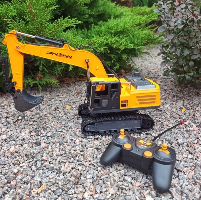 Екскаватор на радіокеруванні,кран підйомний на радіокеруванні акум 3.7
