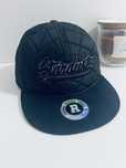 Czarna czapka z daszkiem #fullcap #snapback Reserved stardust