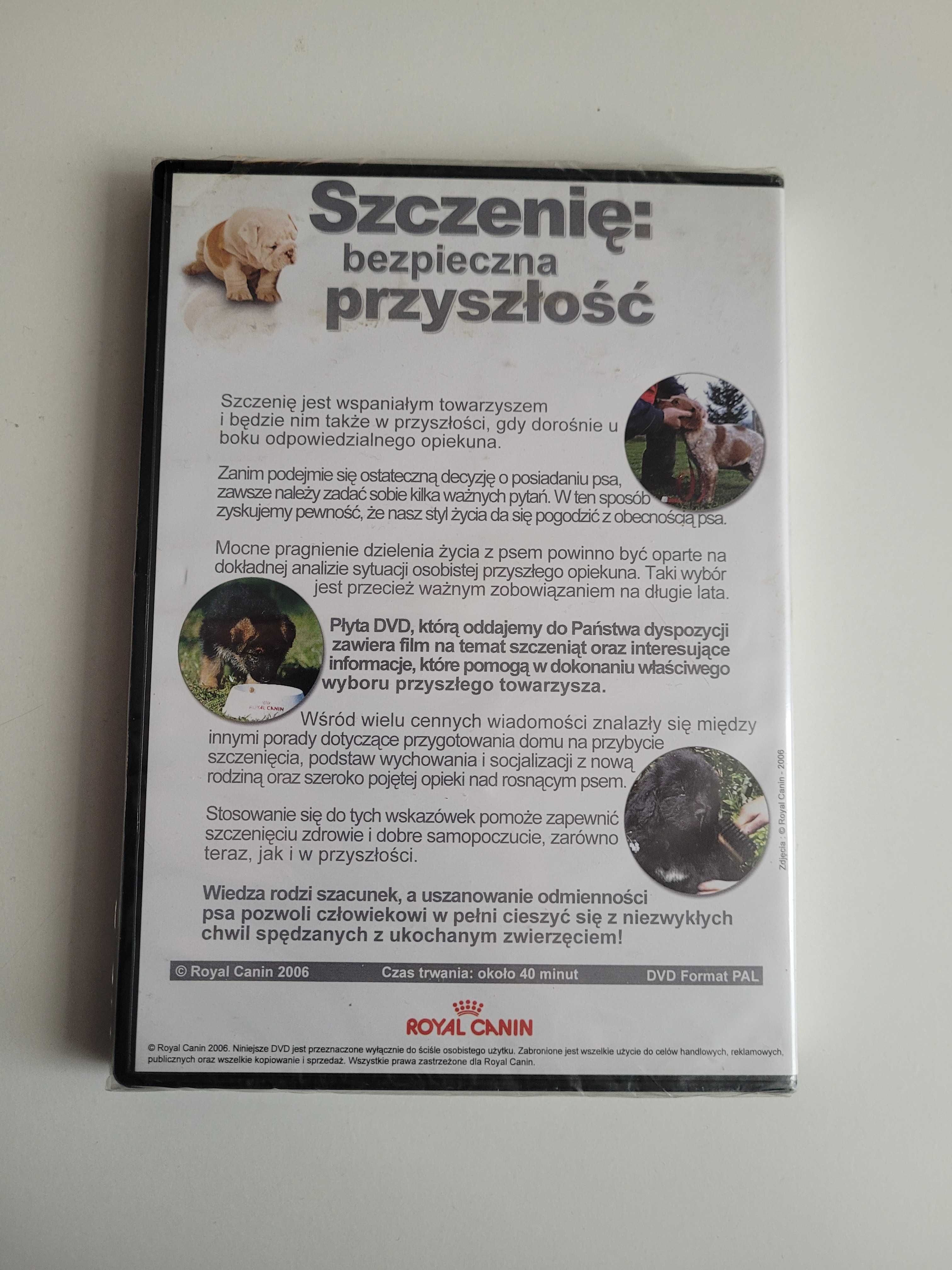 Film DVD Szczenię Bezpieczna Przyszłość Nowy Folia