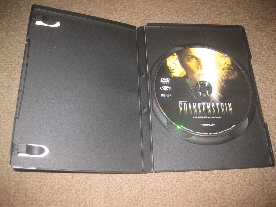 DVD "Frankenstein" com Donald Sutherland