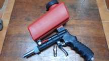 Pistola decapagem jato de areia (valor com envio)