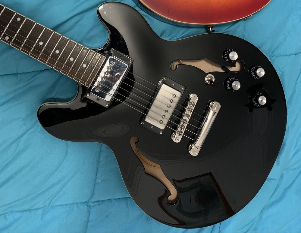Guitarra Jazz ES-339 Epiphone (melhorada)