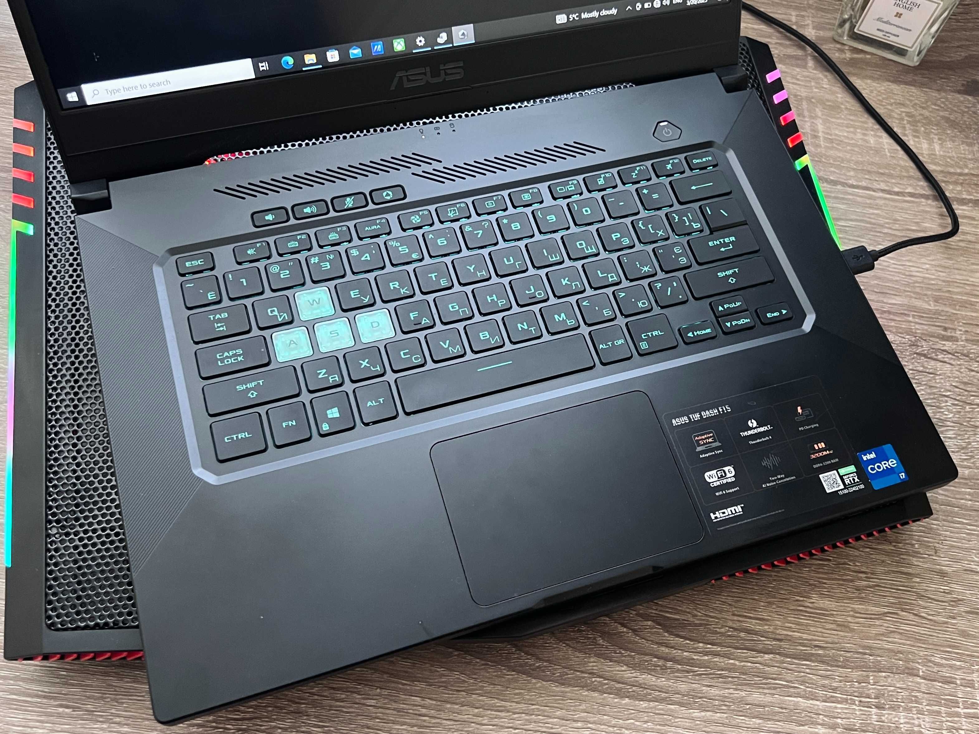 NEW! Игровой ноутбук Asus TUF Dash F15 (RTX 3060 6гб, core i7 , 4060)
