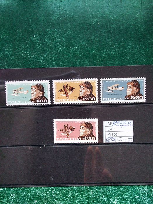 1969 1° Centenário Do Nascimento De Gago Coutinho MNH **