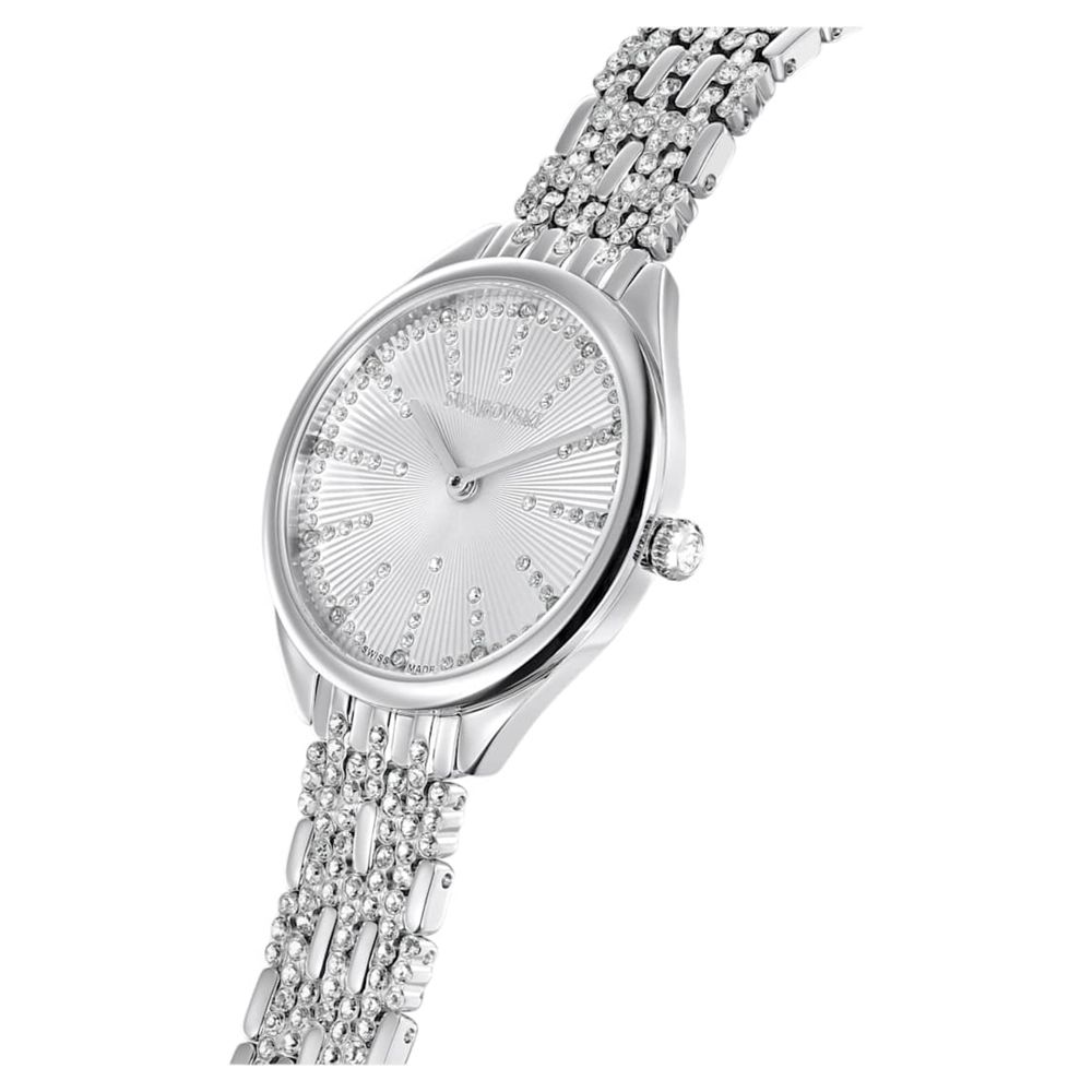 Годинни Swarovski Women's Attract White Crystal Watch 5610490