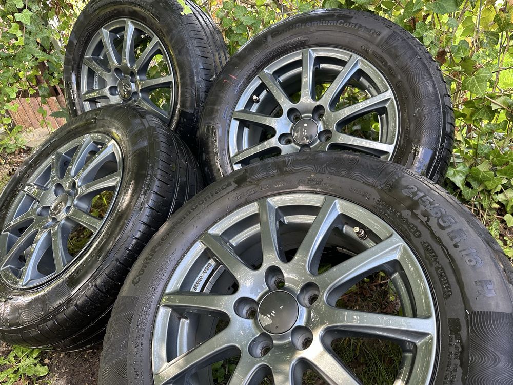 Koła lato 5x114,3 hyundai Toyota Honda Mazda KIA opony 215/65R16