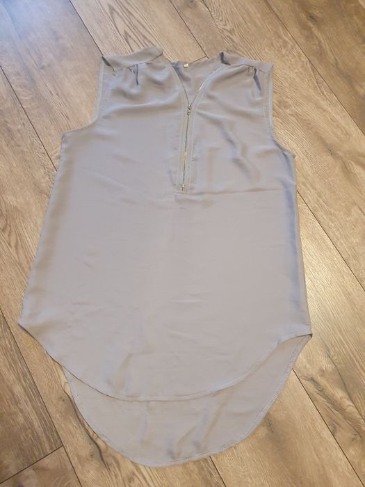 S lekka bluzka damska dłuższa idealna do getrów