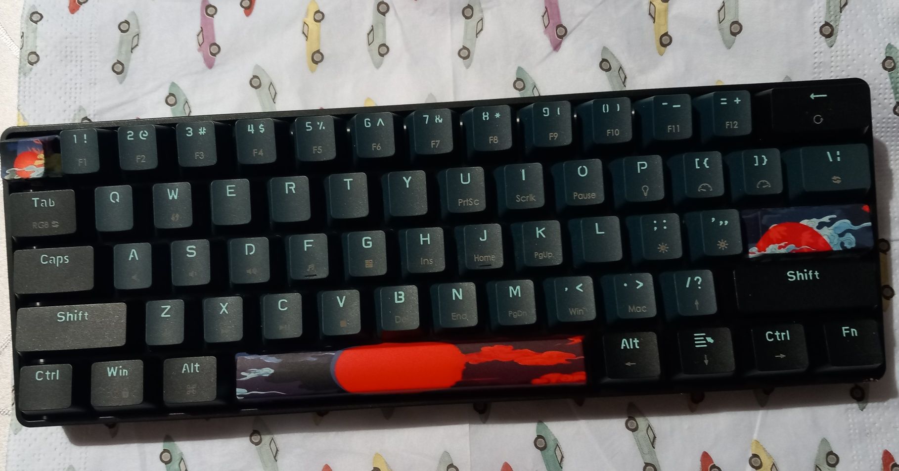 Klawiatura Surmen GS61 Wired Mechanical Keyboard User Manual RGB 

Kla