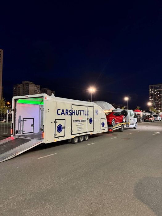 Критий евакуатор/автовоз Україна - Іспанія