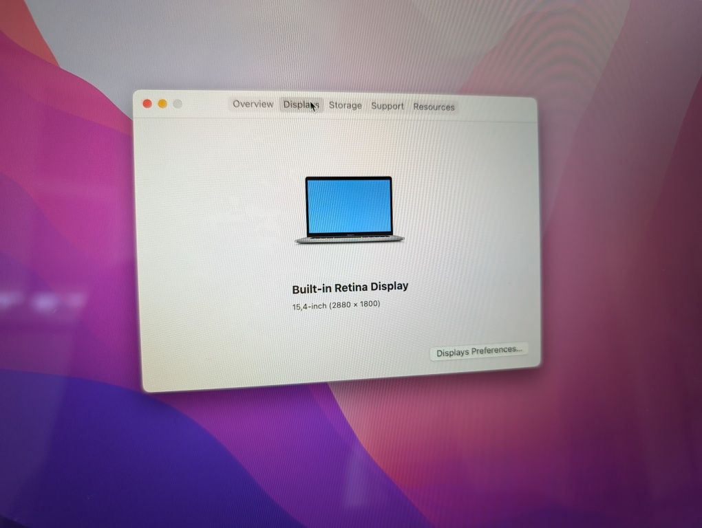 MacBook pro 2016