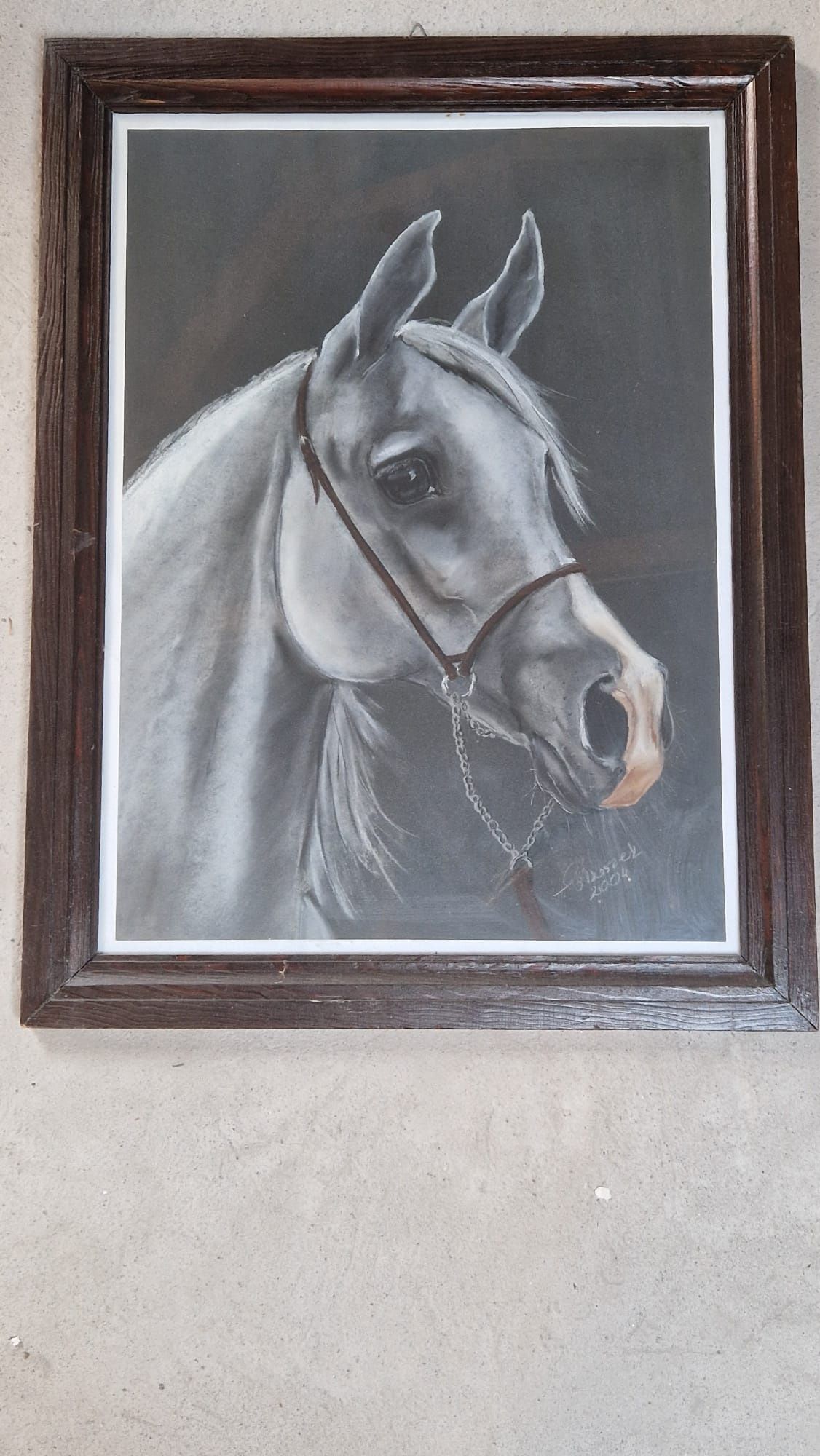 Obraz ręcznie malowany Konie