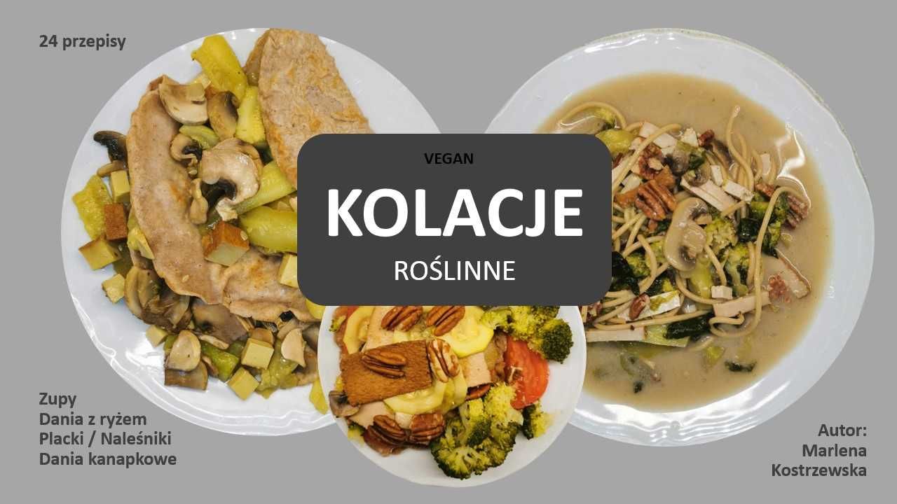 E-book - przepisy roślinne - wegańskie - wegetariańskie - kolacje