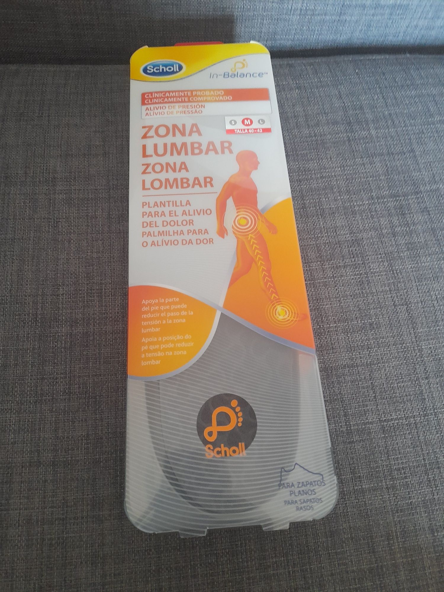 Vendo par de palmilhas Scholl