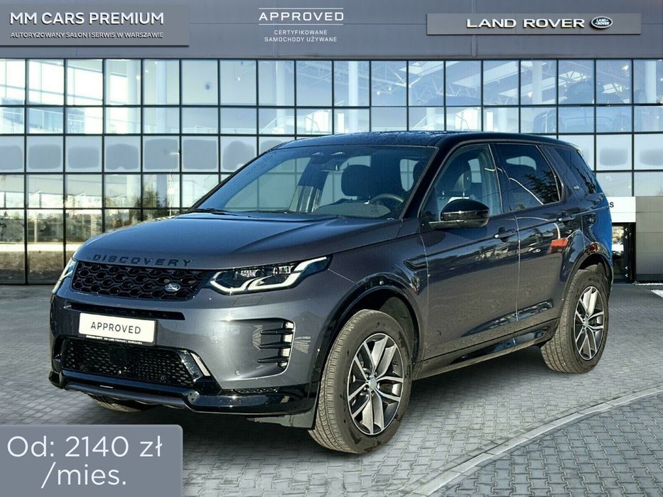 Land Rover Discovery Sport 2.0 D200 mHEV Dynamic SE kamery360, PAKIET COLD CLIMATE, Varesine Blue