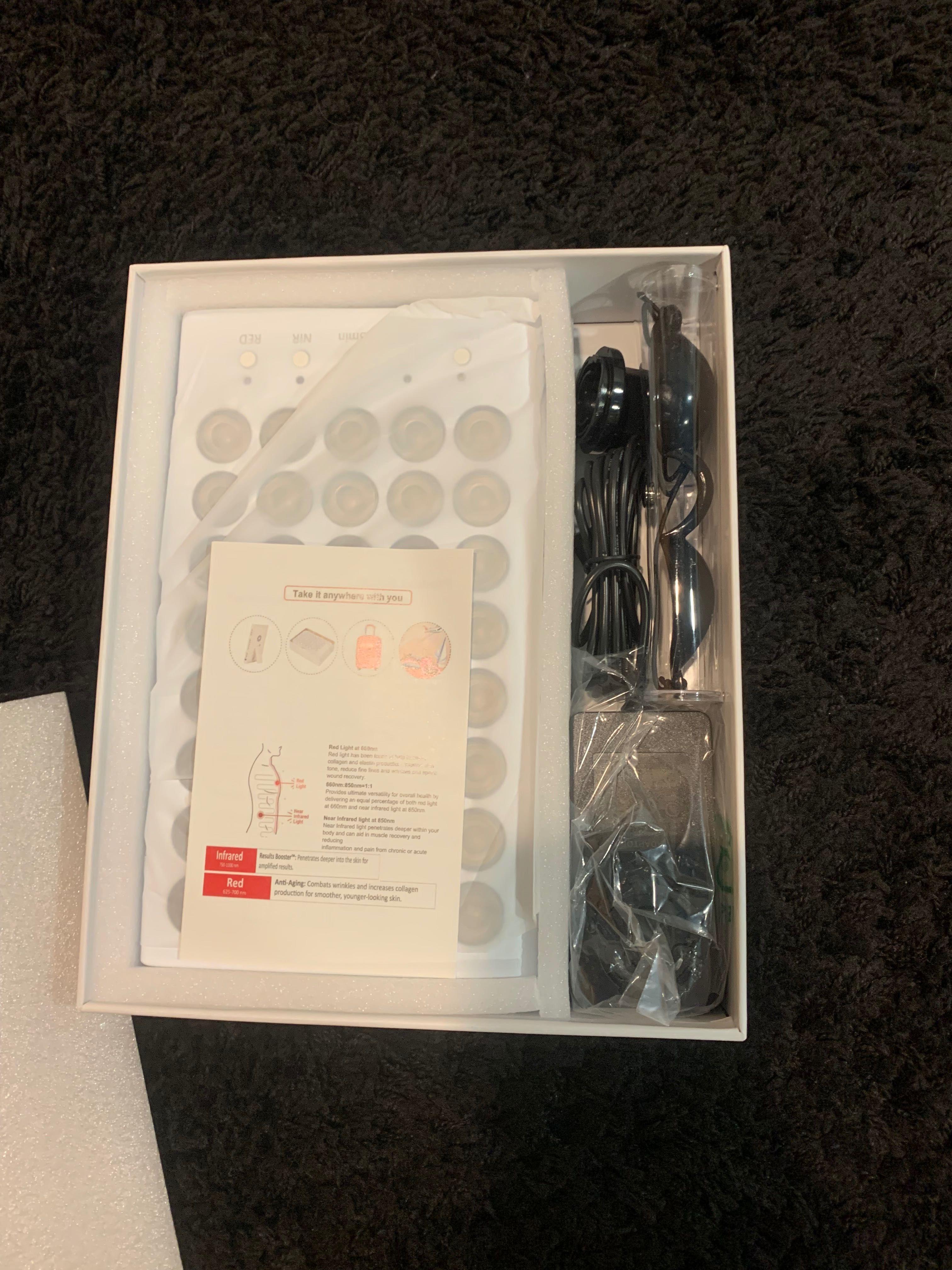LED Red Light Therapy Device de 200 W, candeeiro de luz vermelha