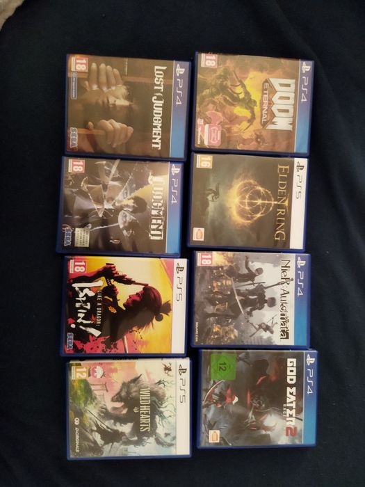 PS4/Ps5 games physical