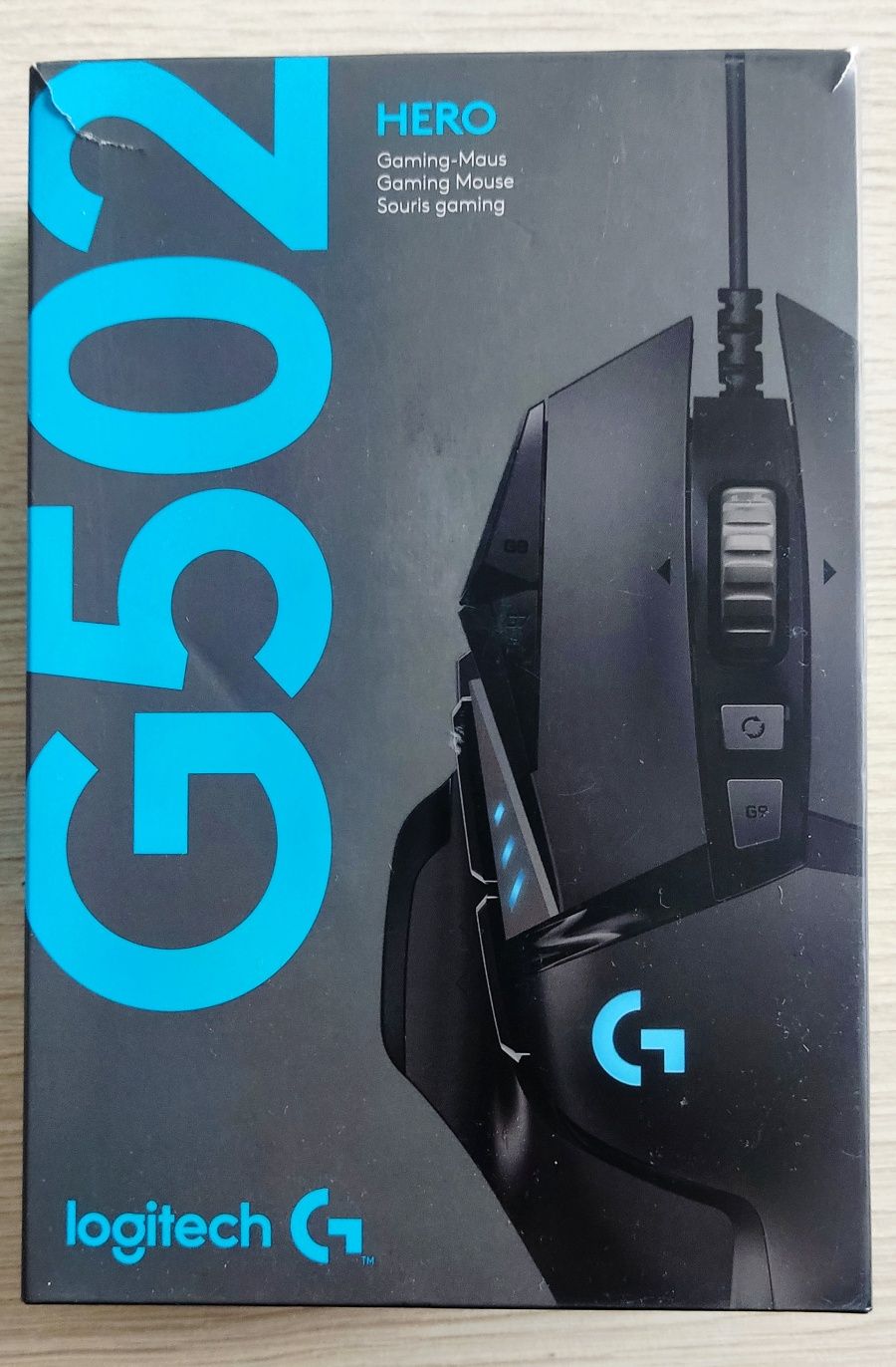 Myszka gamingowa Logitech G G502 HERO - przewodowa RGB