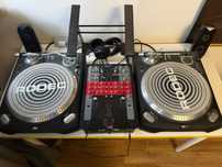 Zestaw DJ 2x Numark TTX + AEM100i