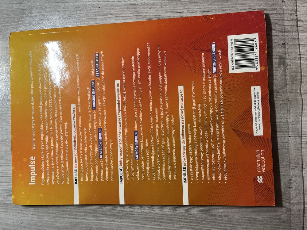 Impulse 4 B2 Student’s Book