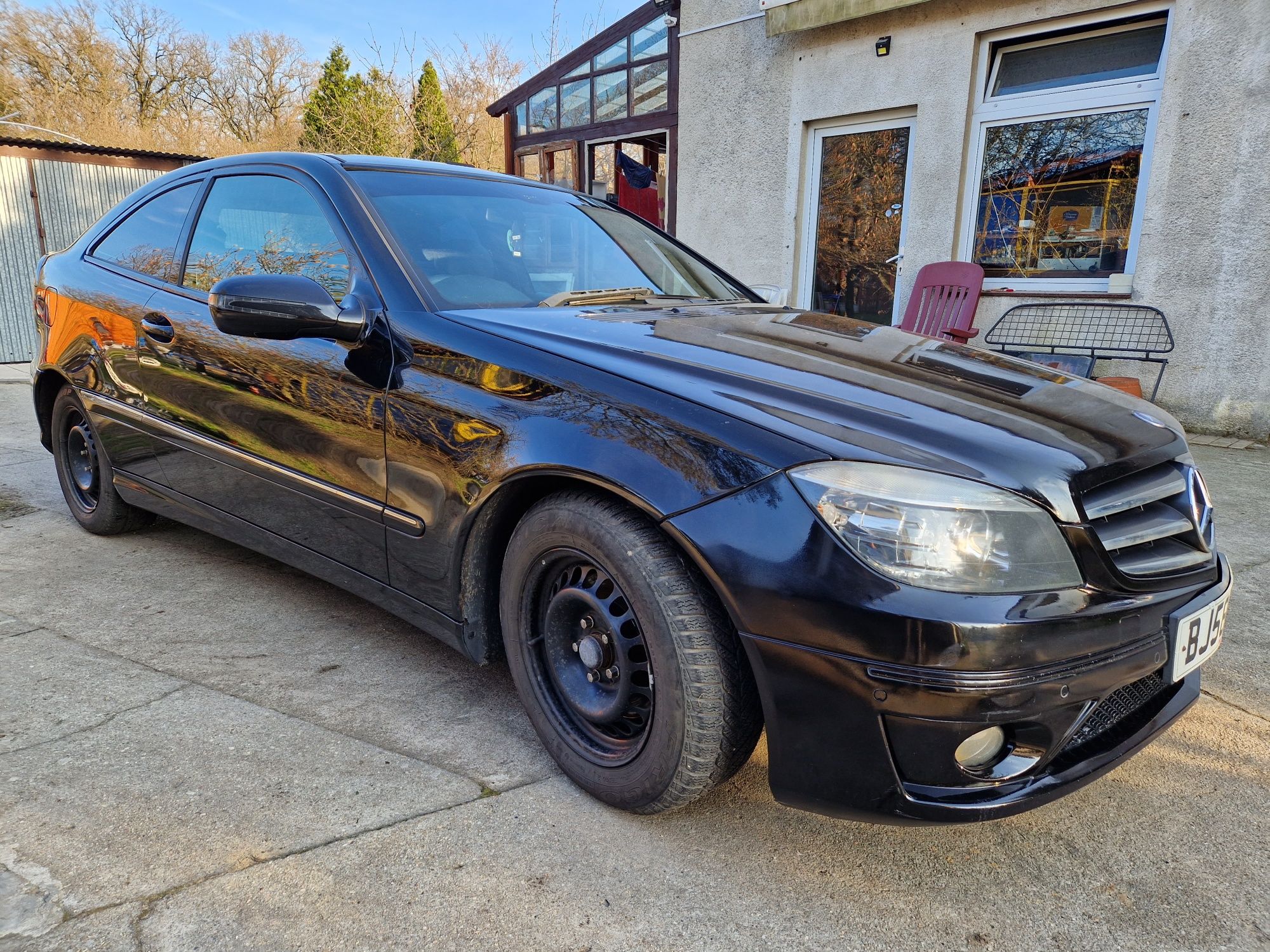 Mercedes CLC anglik 2008r. 2.2 diesel panorama polecam