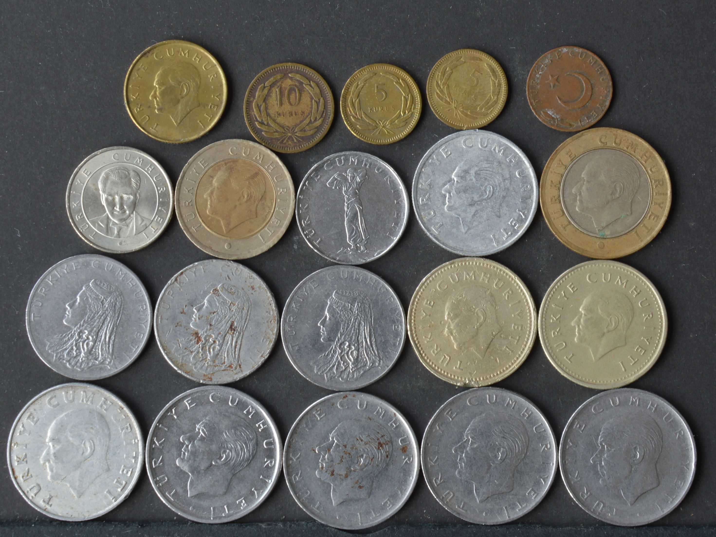 Lote com 20 moedas - olx X10198