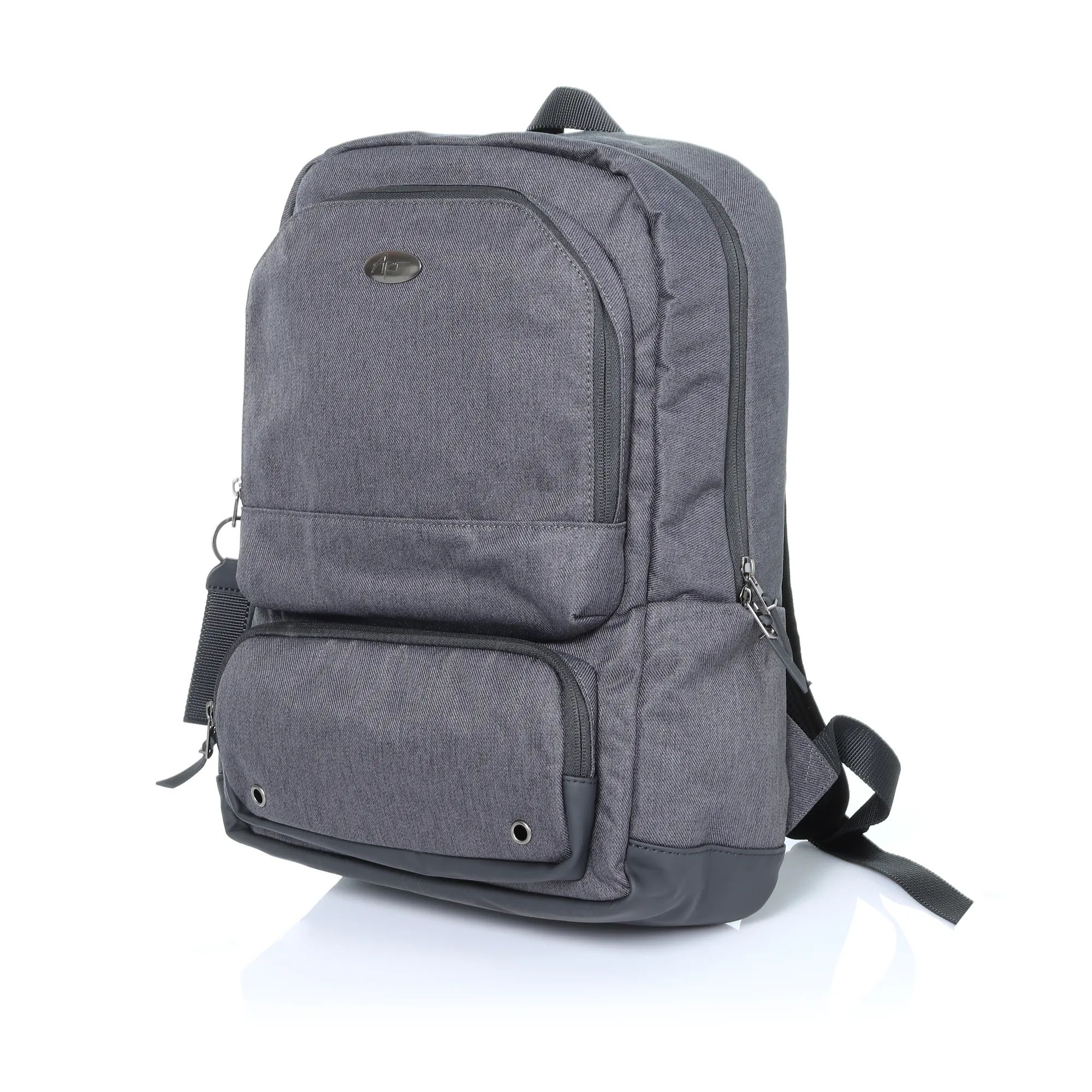 Plecak na laptopa do notebooka 15.6" ART BP-0362 szary 2 komory