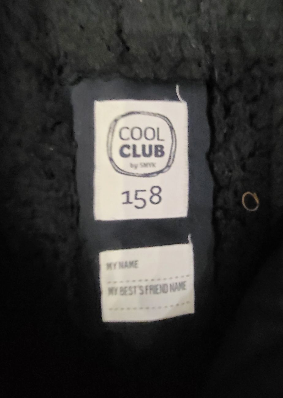 Kurtka zimowa Cool Club r. 158 granatowa ocieplana kaptur