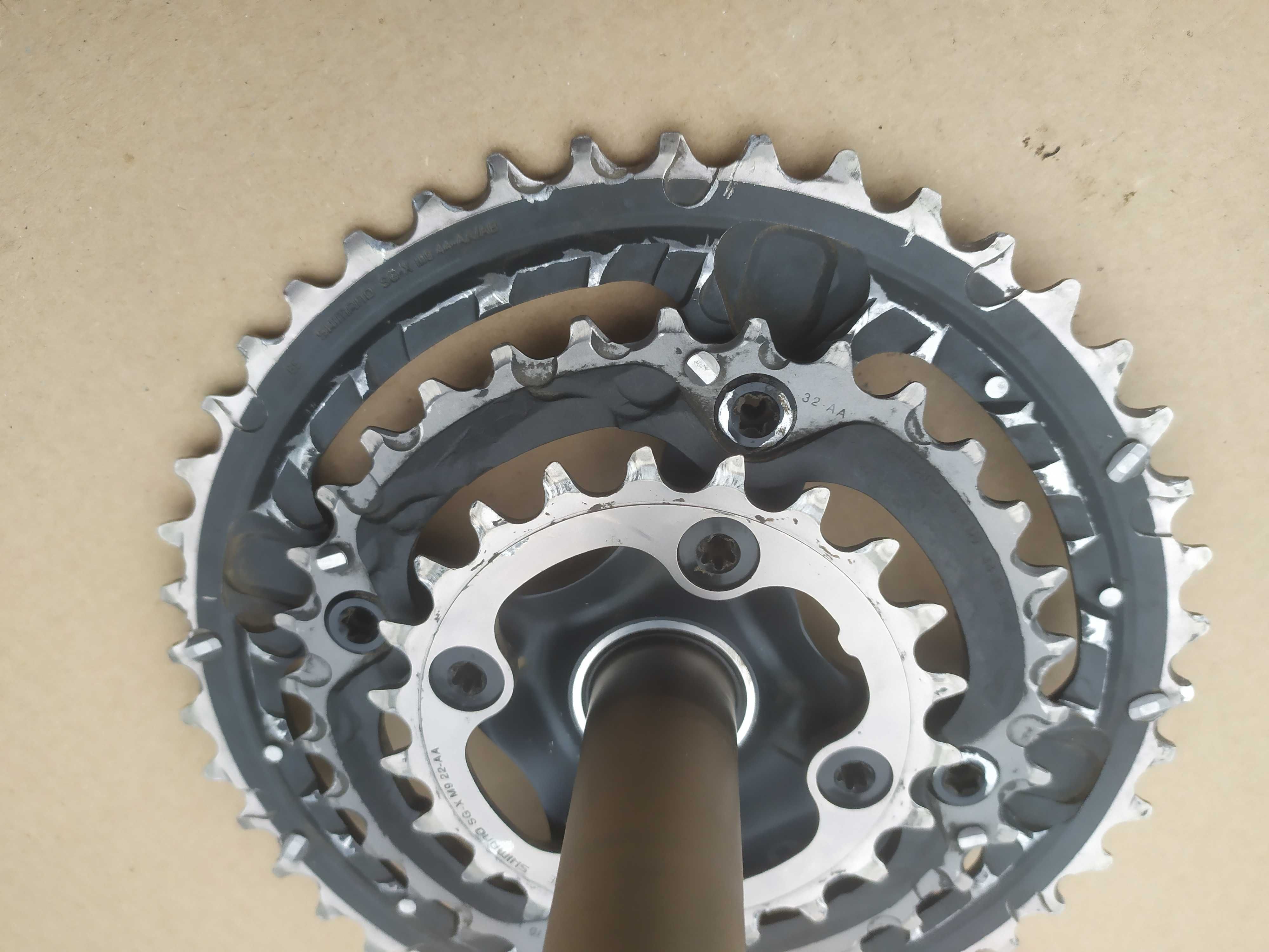 Korba Shimano Deore XTR FC-M970 44/32/22T 175mm