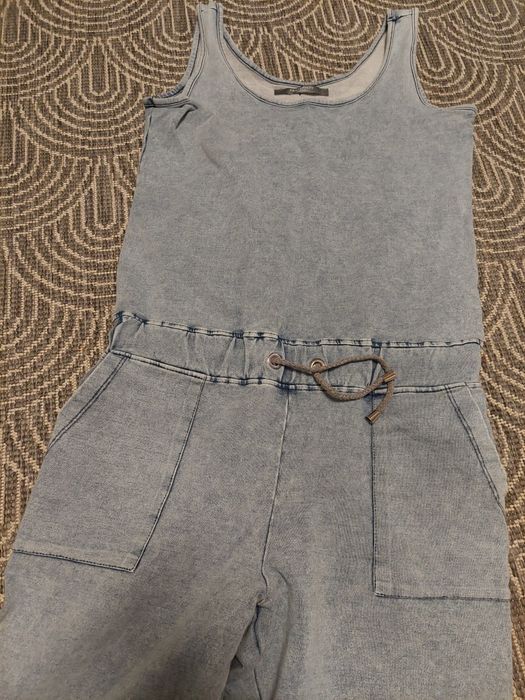 Fraternity Weekend kombinezon kolor jeansowy bawełna 38 M