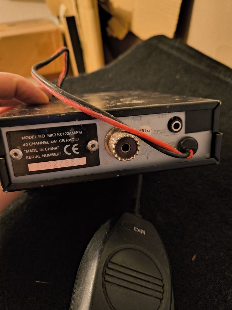 CB Radio Midland K6 122AM/FM.