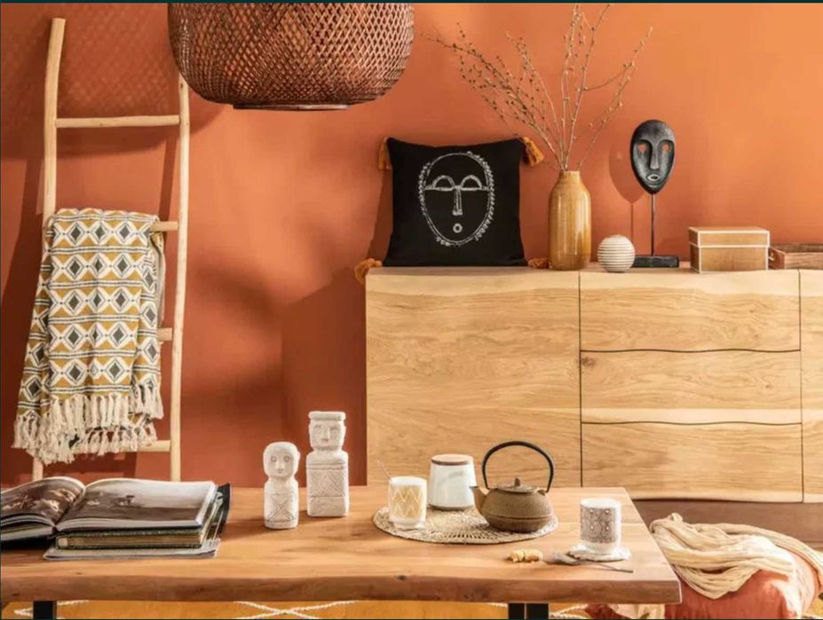 Escada Decorativa em Carvalho