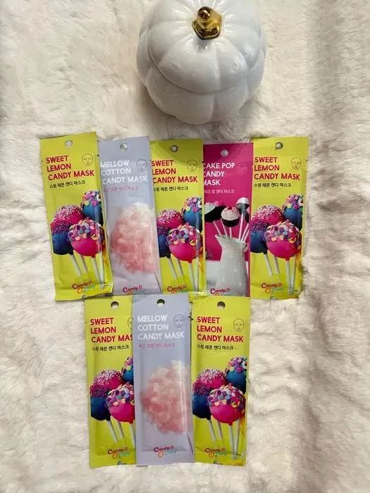 Maska do twarzy w płachcie koreańskie Candy o lady maseczka w płacie