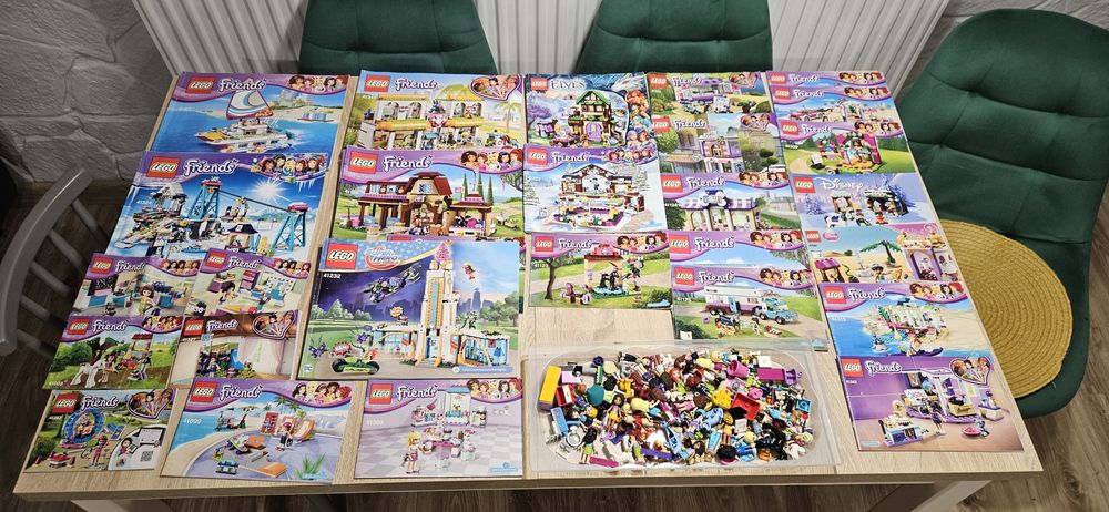 Lego 26 zestawów friends, Disney, elves, dc super hero