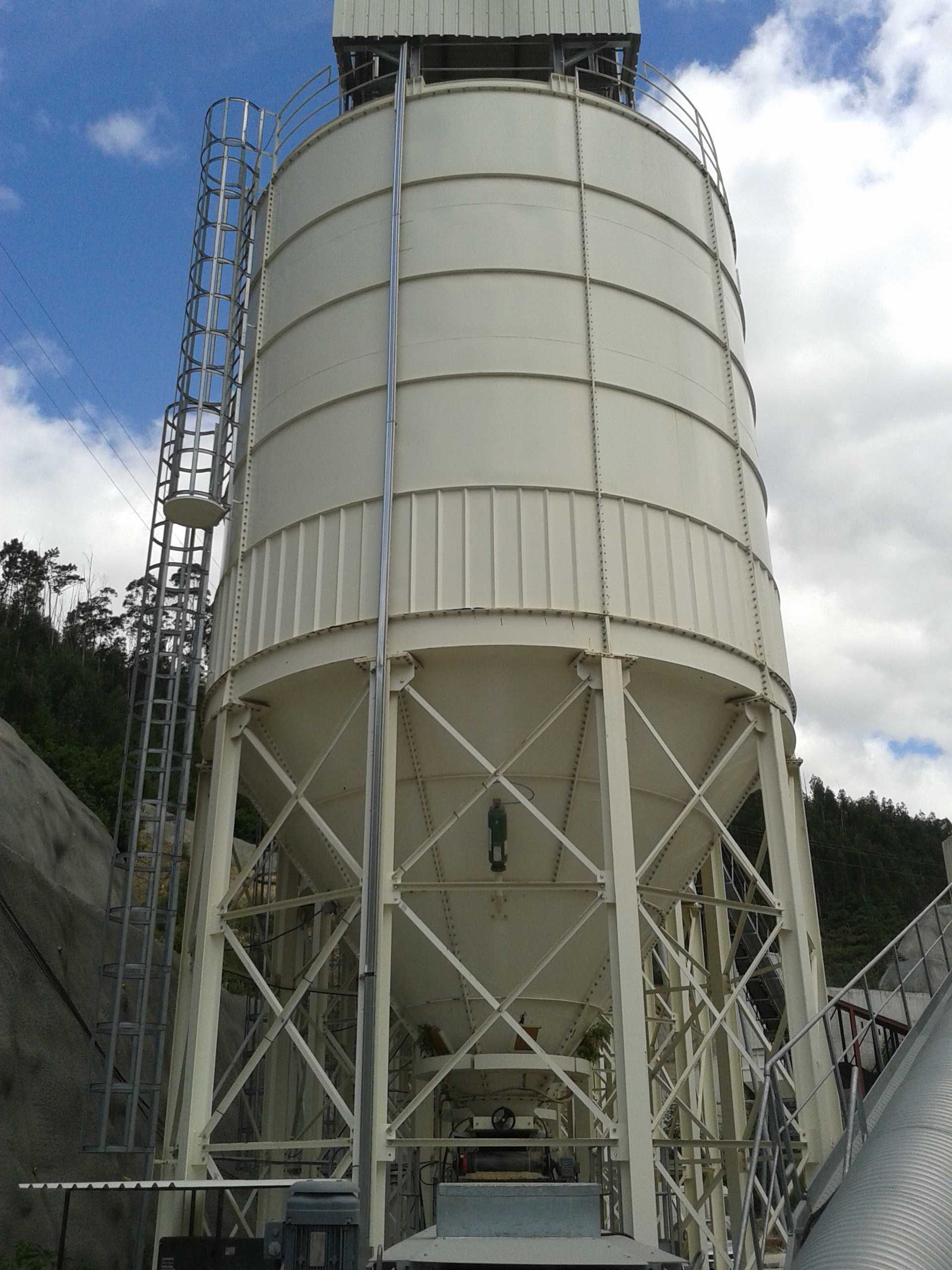 Silo de ferro de 500m3 desmontável