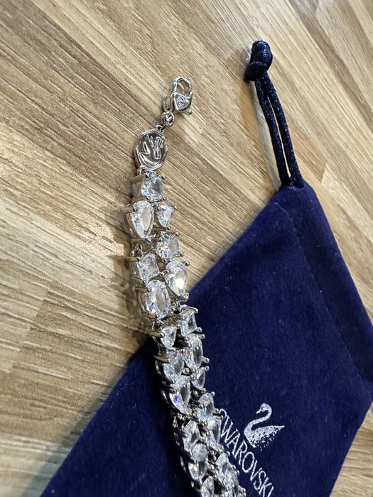 Dwurzędowa bransoletka Swarovski