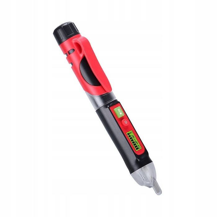 Tester Gniazd Elektrycznych Sieciowych LCD + Próbnik Tester Napięcia