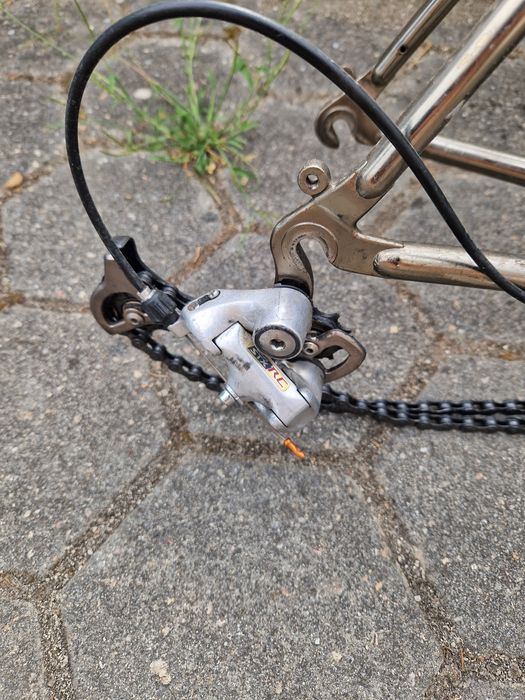 Bicicleta lapierre vintage para peças (quadro + rodas)