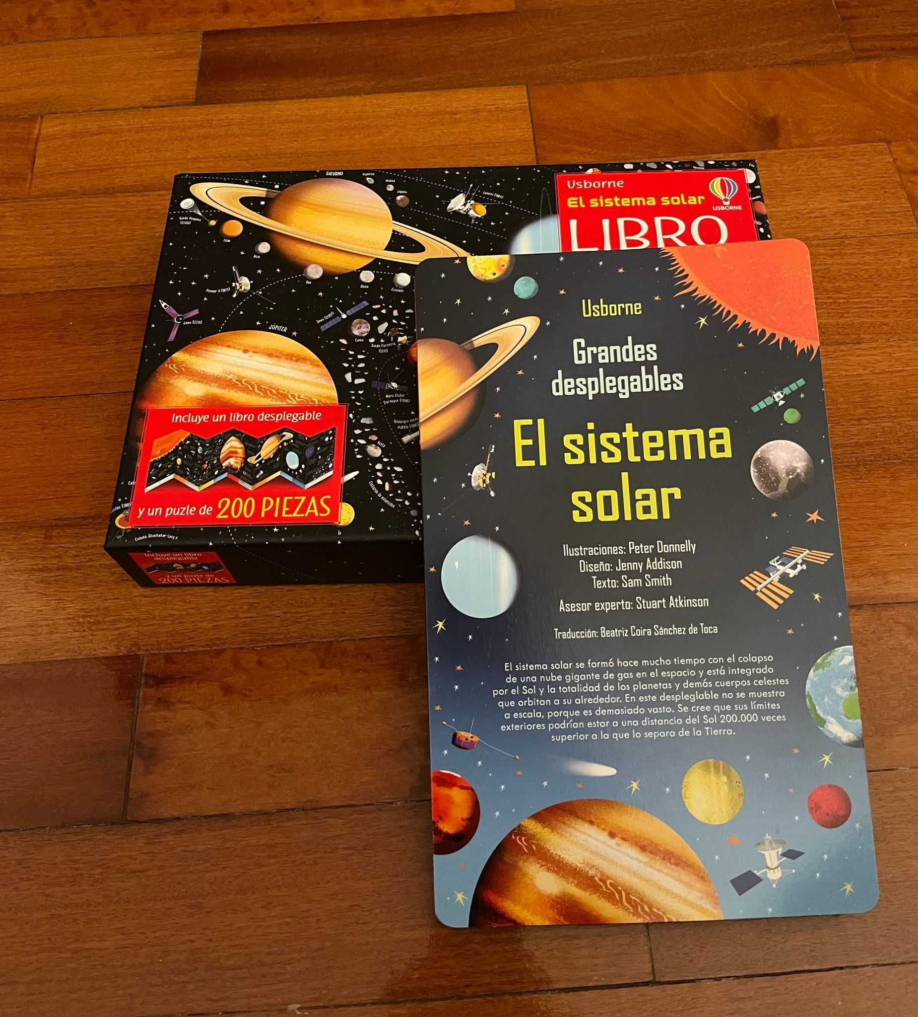 Puzzle El Sistema Solar (200 peças), Usborne