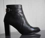 Buty zimowe 37 botki na obcasie sztyblety za kostkę eleganckie obcas