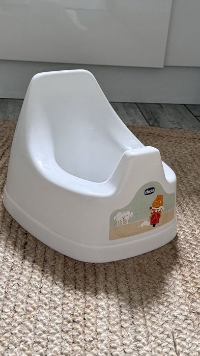 Горщик горшок дітячий chicco білий