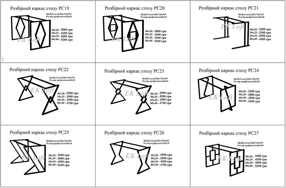 Ніжки для столу. Підстілля. Рівно. Опори лофт. Меблі. Столи. Стіл.