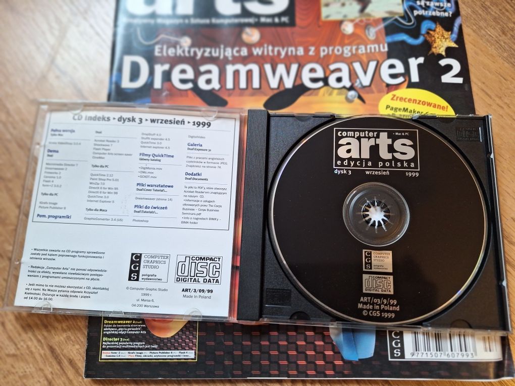 Computer Arts 3/99 + plyta CD
