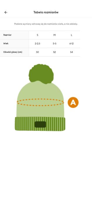 Czapka uszatka chłopięca r. 52 Sinsay